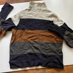 Madewell Three Tone Turtleneck
